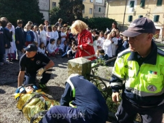Acquapendente - La simulazione di un terremoto