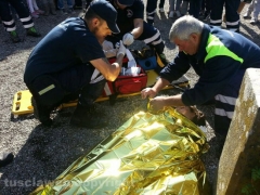 Acquapendente - La simulazione di un terremoto