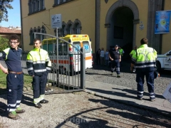Acquapendente - La simulazione di un terremoto