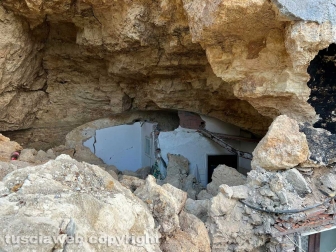 Viterbo - La frana di Roccalvecce