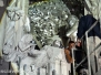 La statua di Santa Rosa collocata nella macchina Dies Natalis
