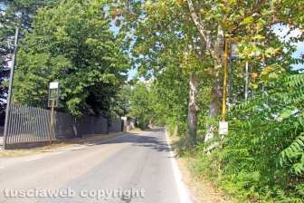 La strada per Castel d'Asso