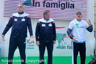 Sport - La tappa viterbese di "Un campione in famiglia" - Andrea Lucchetta, Adriano Panata e Ciccio Graziani