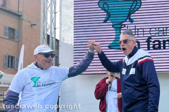 Sport - La tappa viterbese di "Un campione in famiglia" - Ciccio Graziani e Andrea Lucchetta