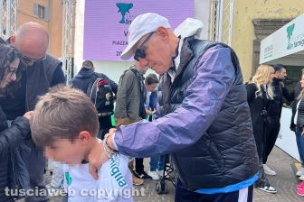 Sport - La tappa viterbese di "Un campione in famiglia" - Ciccio Graziani