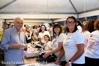 Santa Rosa - Pienone per la terza cena con i facchini