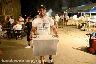 Santa Rosa - Pienone per la terza cena con i facchini - La cucina