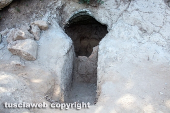 La tomba a casetta recentemente scoperta