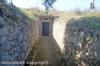 La tomba degli Scudi