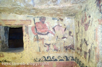 La tomba degli Scudi