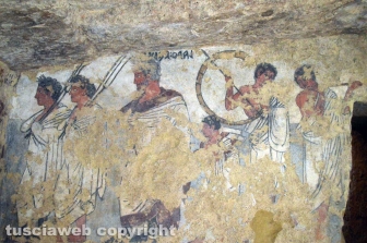 La tomba degli Scudi