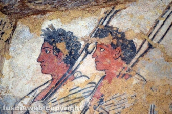 La tomba degli Scudi