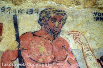 La tomba degli Scudi
