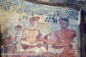 La tomba degli Scudi