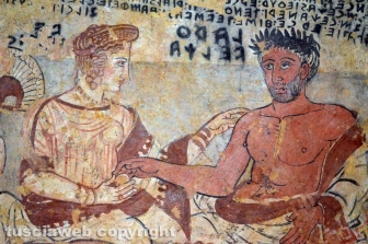 La tomba degli Scudi