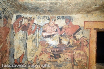 La tomba degli Scudi