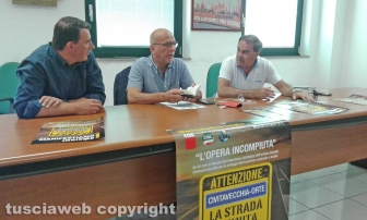 Cgil, Cisl e Uil in conferenza per la Trasversale