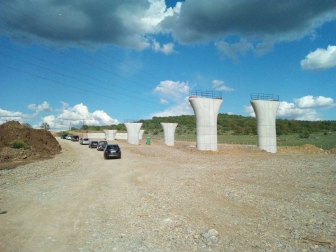 Trasversale Orte-Civitavecchia - Il cantiere Monte Romano-Cinelli