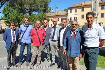 Monteromano - Manifestazione sindacale per la trasversale