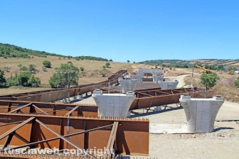 Monteromano - I lavori per la costruzione della trasversale