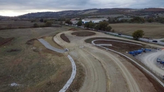 Il cantiere della Trasversale