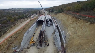 Il cantiere della Trasversale