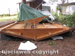 La tromba d\'aria - I danni