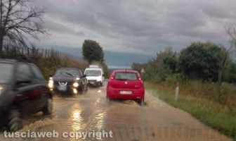 Maltempo - La Tuscia sotto l'acqua - La Tuscanese