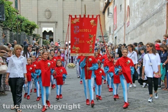 La vestizione del corteo storico e la partenza