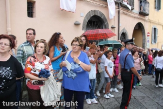 La vestizione del corteo storico e la partenza