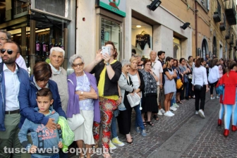 La vestizione del corteo storico e la partenza
