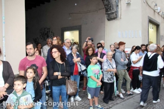 La vestizione del corteo storico e la partenza