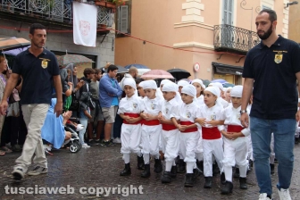 La vestizione del corteo storico e la partenza