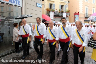 La vestizione del corteo storico e la partenza