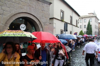 La vestizione del corteo storico e la partenza