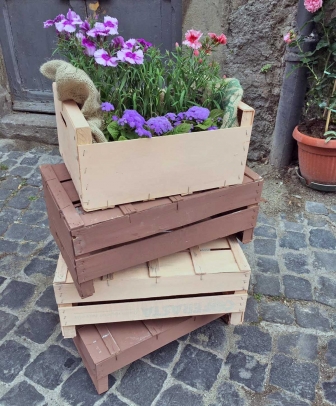 La via dei fiori a Pianoscarano