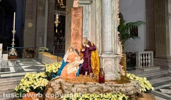 Il presepe della basilica di Santa Maria della Quercia