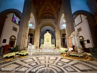 Il presepe della basilica di Santa Maria della Quercia