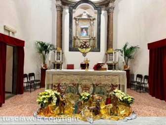 Il presepe della chiesa Santa Maria dell’Edera