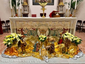 Il presepe della chiesa Santa Maria dell’Edera