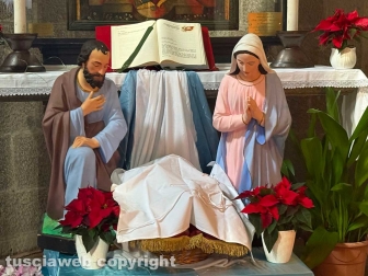 Il presepe della chiesa di Santa Maria Nuova