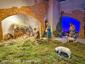 Il presepe del santuario della Madonna Liberatrice