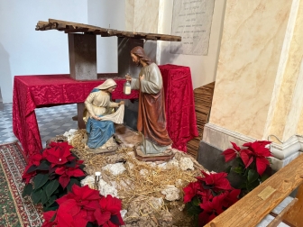 Il presepe della chiesa di Sant’Angelo in Spatha