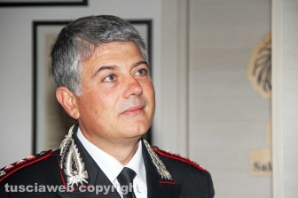 La visita del comandante Massimo Friano a Tusciaweb