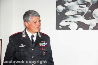 La visita del comandante Massimo Friano a Tusciaweb