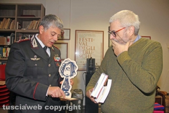 La visita del comandante Massimo Friano a Tusciaweb