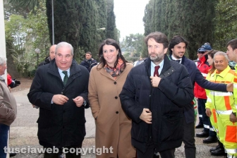 La visita del ministro Franceschini a Bassano Romano