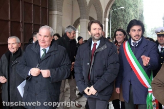 La visita del ministro Franceschini a Bassano Romano