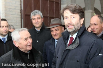 La visita del ministro Franceschini a Bassano Romano