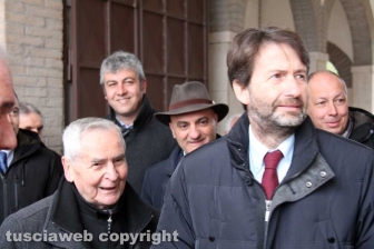 La visita del ministro Franceschini a Bassano Romano